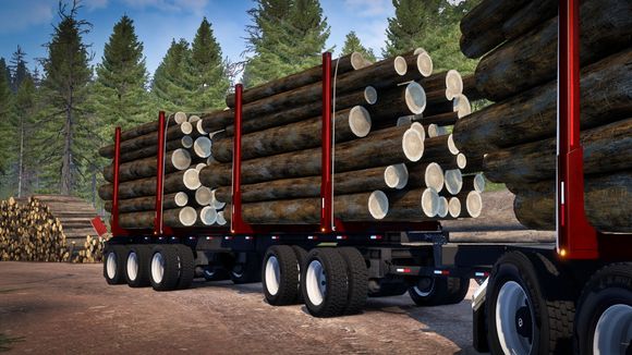 Kraft Trailer Logging