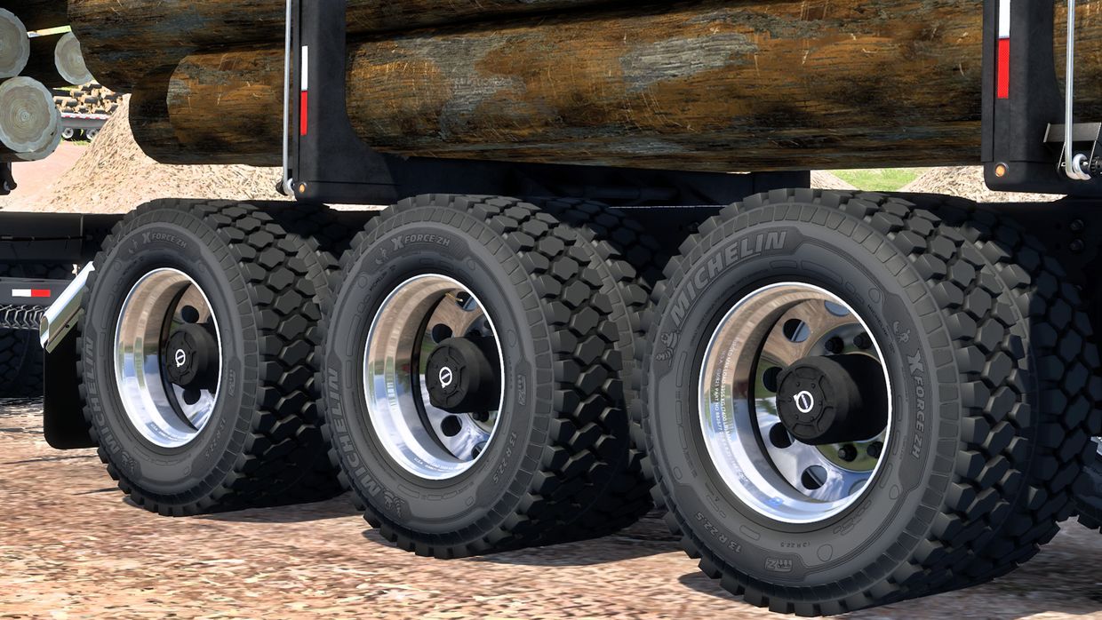 ATS wheel mod, American Truck Simulator wheels, Brian Modmaker ATS, ATS ...