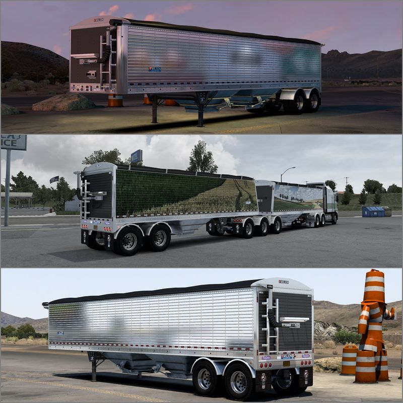 Wilson Grain Hopper Trailers