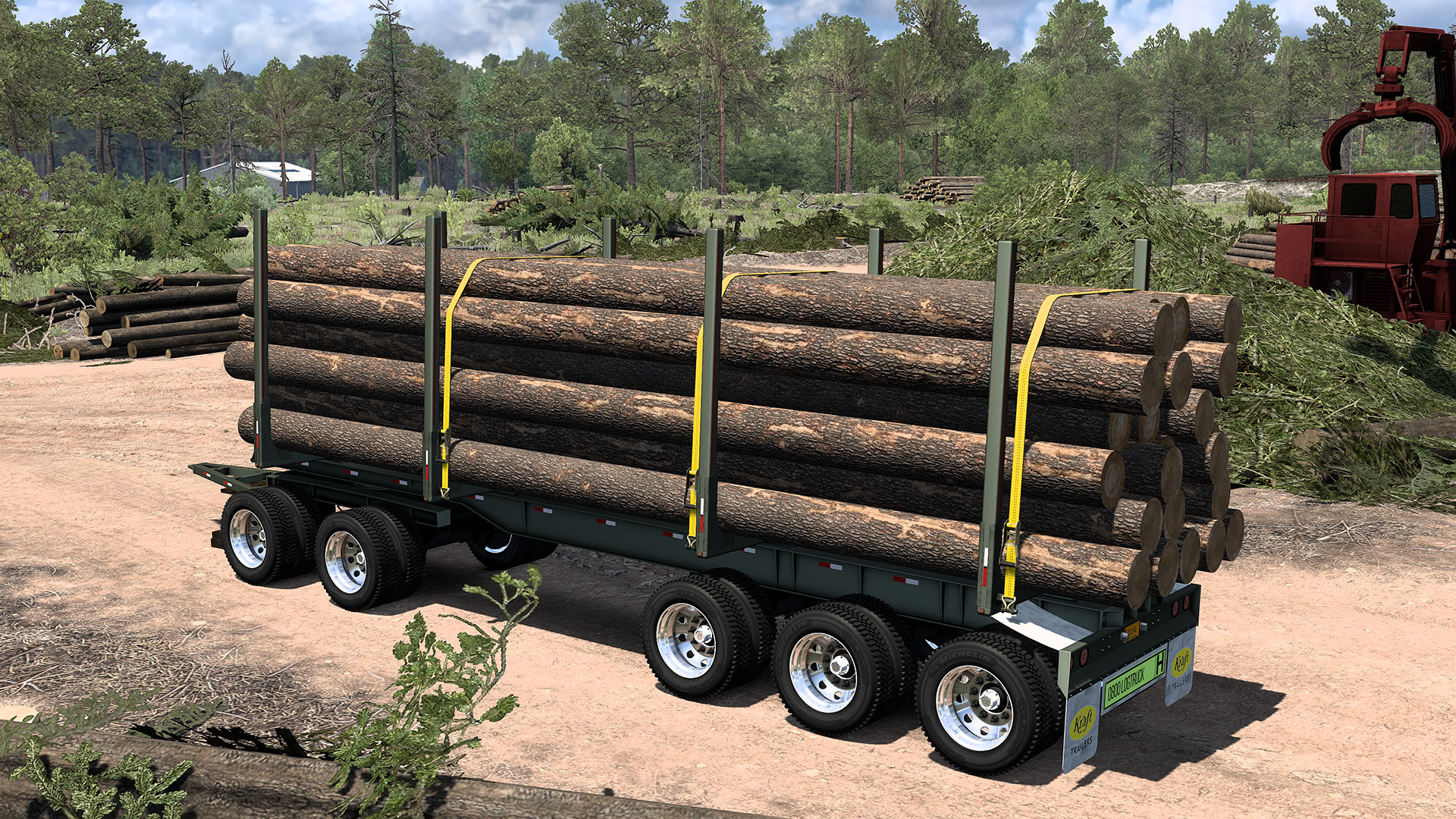 Great Dane Freedom LT Flatbed Trailer ATS Mod | American Truck ...