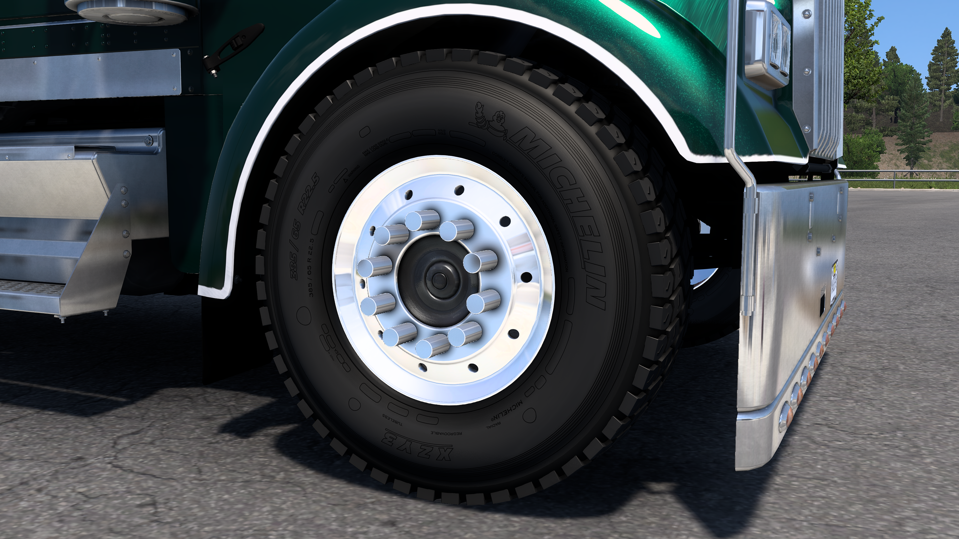 ATS wheel mod, American Truck Simulator wheels, Brian Modmaker ATS, ATS ...