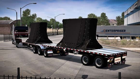 DOEPKER B-train  Drop Deck Trailer