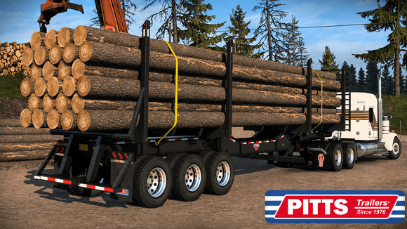 Pitts LT 40 Logging Mod American Truck Simulator