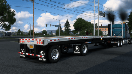 Great Dane Freedom LT Flatbed Trailer – American Truck Simulator
