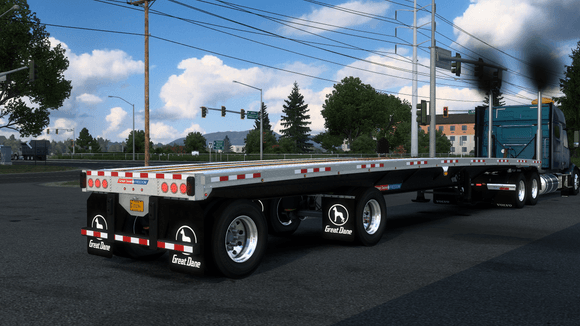 Great Dane Freedom LT Flatbed Trailer – American Truck Simulator