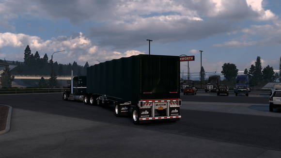 Benson Flatbed Trailer for ATS