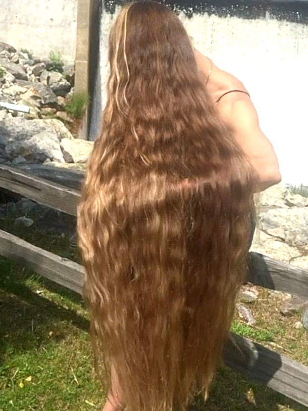 MOBILE VIDEO - Rapunzel by the waterfall