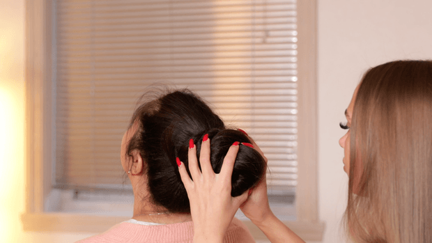 VIDEO - The longest ponytails Celina has ever made