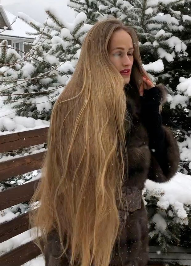 VIDEO - Rapunzel in the snow