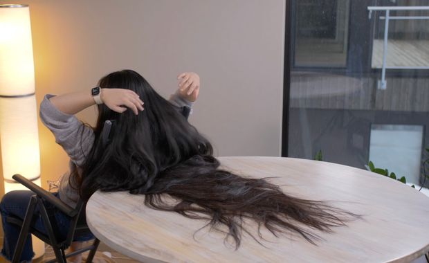 VIDEO - Hair that can cover everything