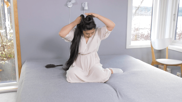 VIDEO - Tons of hair and a very long braid