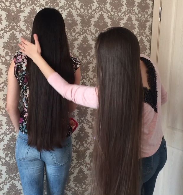 VIDEO - The perfect long hair duo