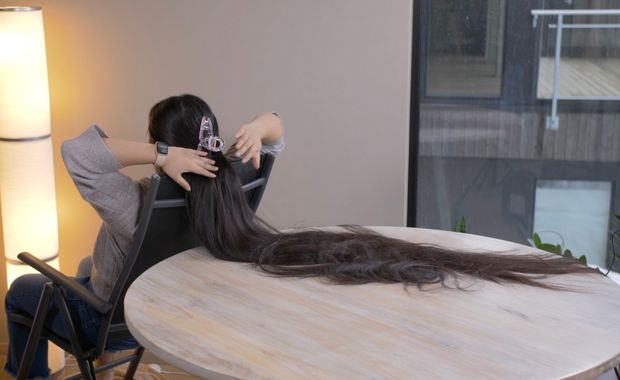 VIDEO - Hair that can cover everything