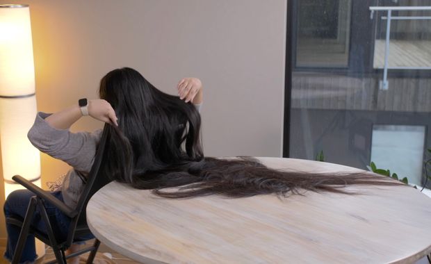VIDEO - Hair that can cover everything