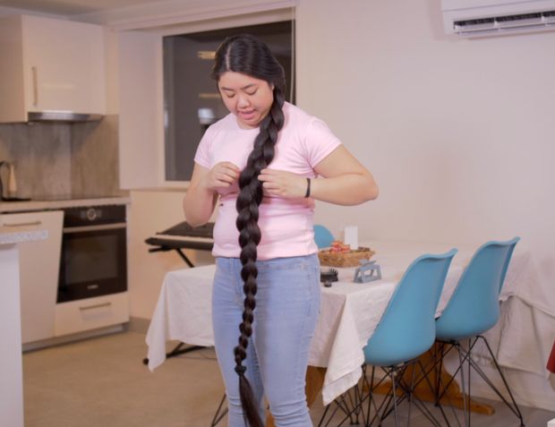 VIDEO - Isabell&#x27;s mega braid