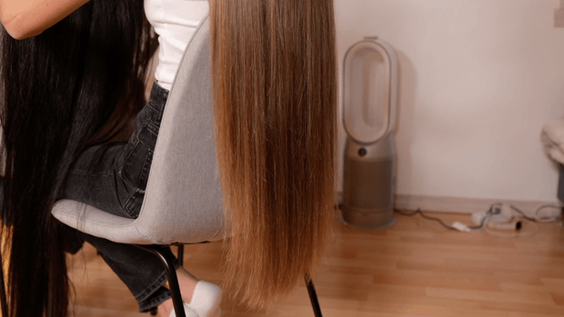 VIDEO - The longest ponytails Celina has ever made