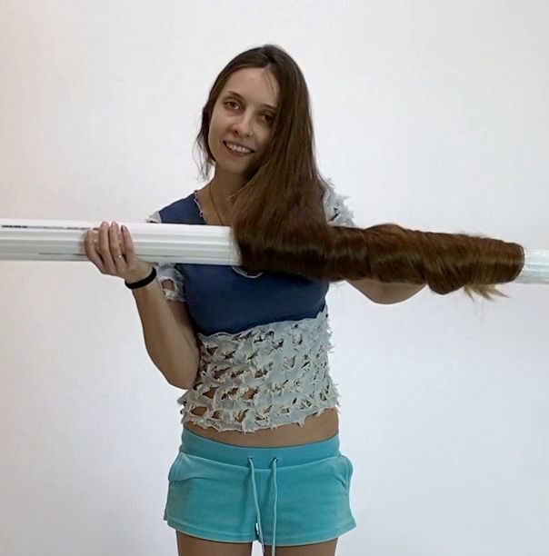 VIDEO - Long hair wraps