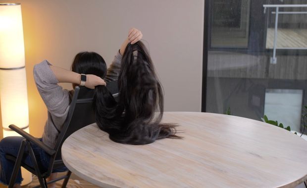VIDEO - Hair that can cover everything