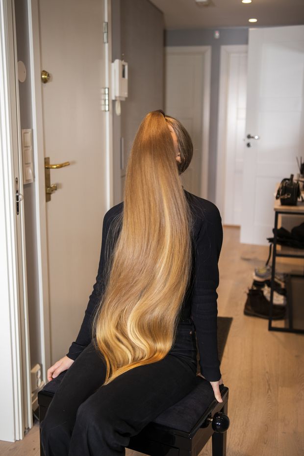 PHOTO SET - Extreme ponytail covering
