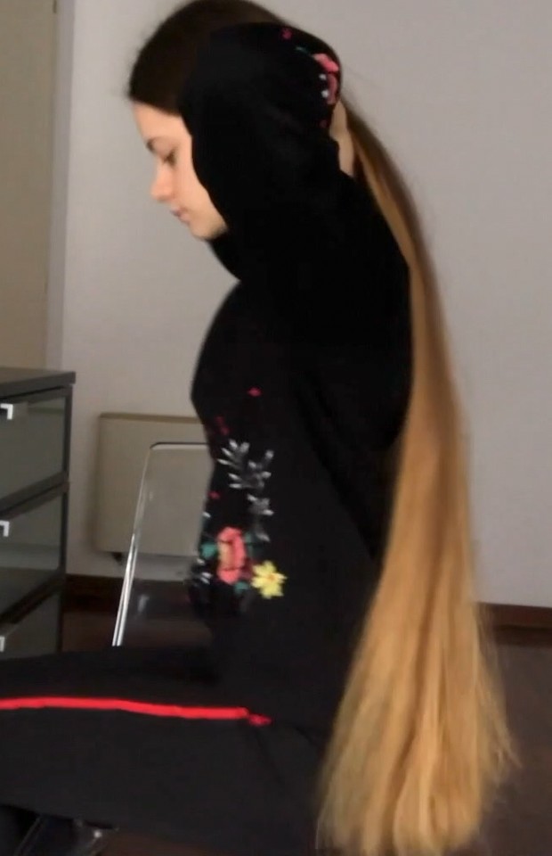 VIDEO - Ottavia&#x27;s freshly trimmed hair
