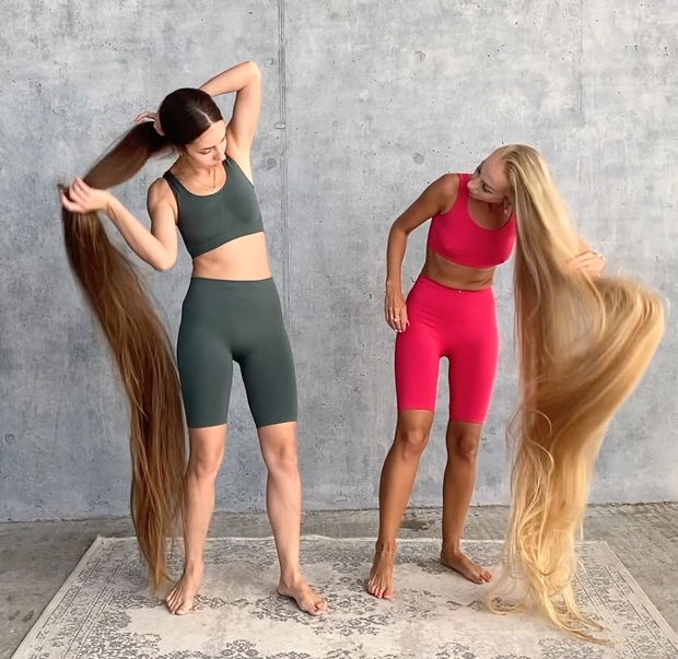 VIDEO - Double Rapunzel workout