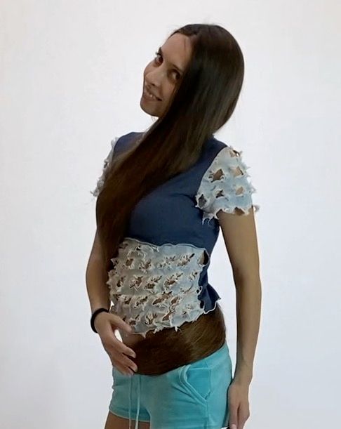 VIDEO - Long hair wraps