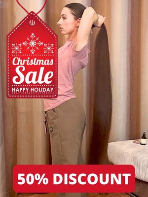 VIDEO - Super long and soft brown hair