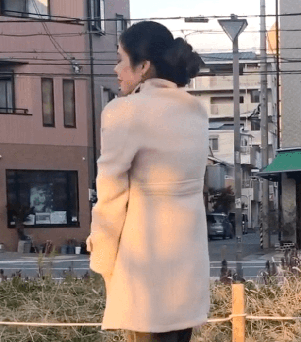 VIDEO - Floor length hair in public 2