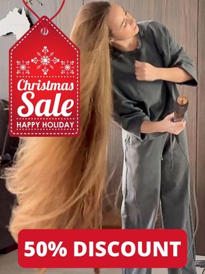 VIDEO - Special floor length hair drying