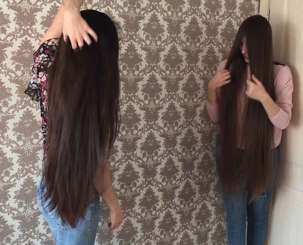 VIDEO - The perfect long hair duo