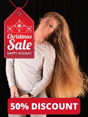 VIDEO - Veronika's great slow motion hair flips and hair poses