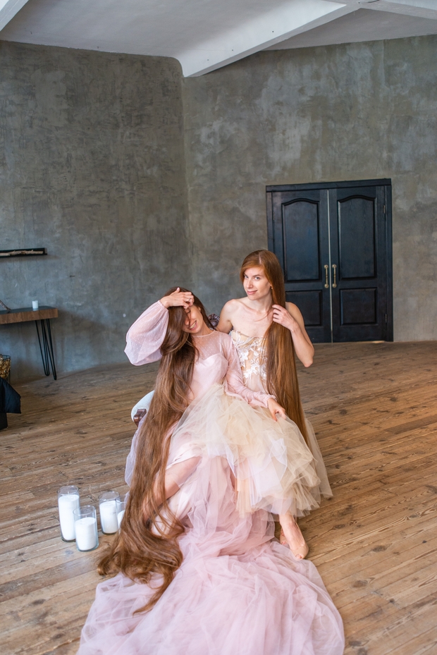 PHOTO SET - Rapunzel princesses photoshoot