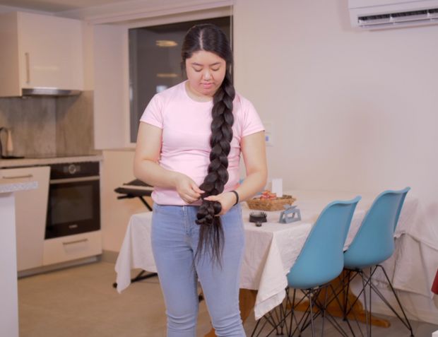 VIDEO - Isabell&#x27;s mega braid