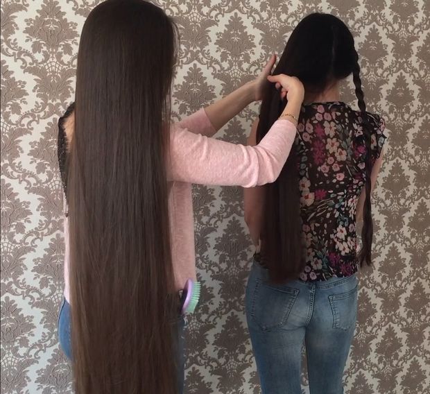 VIDEO - The perfect long hair duo