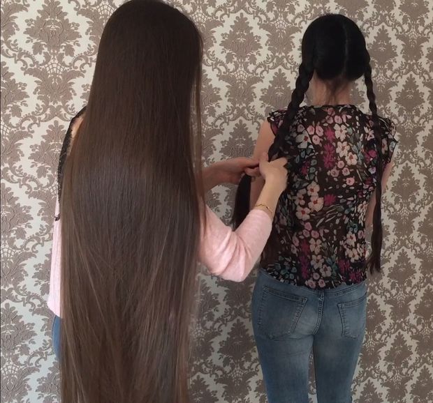 VIDEO - The perfect long hair duo