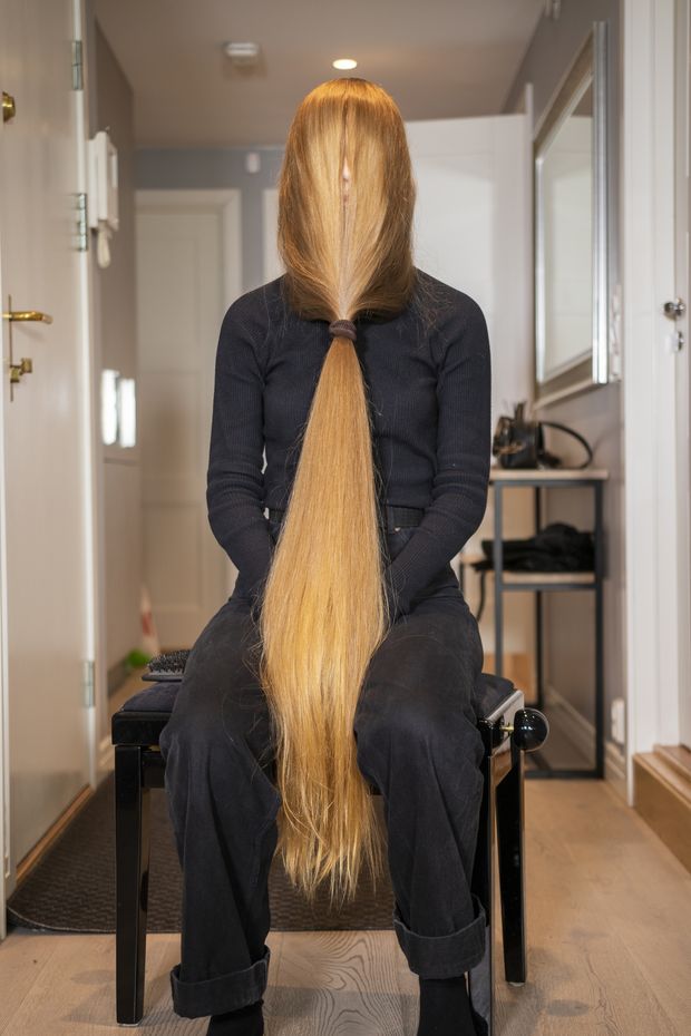 PHOTO SET - Extreme ponytail covering