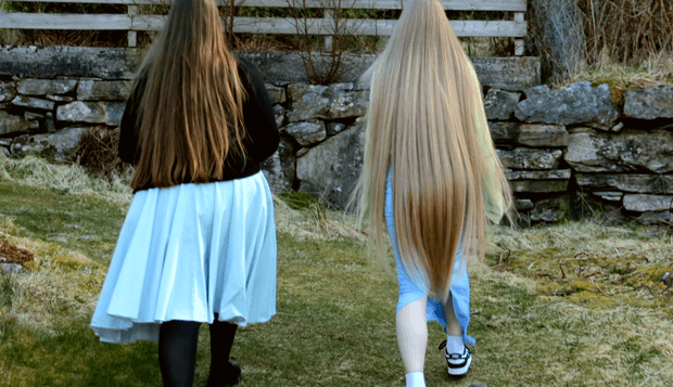 VIDEO - Rapunzel and her friend&#x27;s forest walk