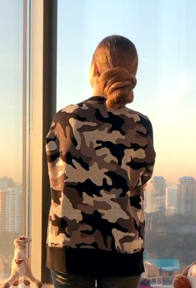 VIDEO - Heavy calf length hair