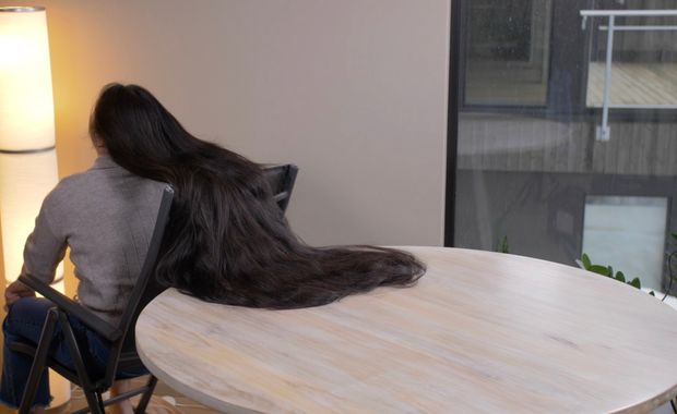 VIDEO - Hair that can cover everything
