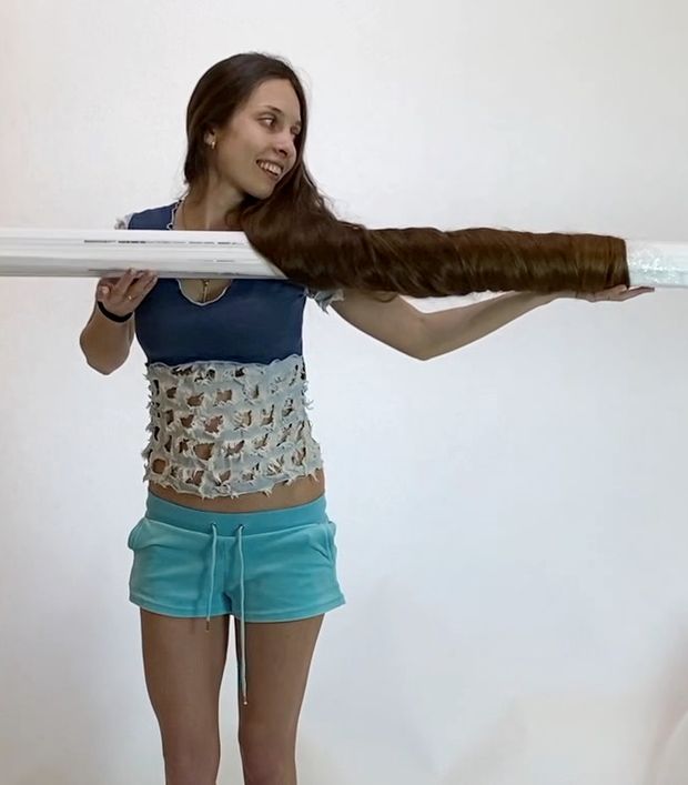 VIDEO - Long hair wraps