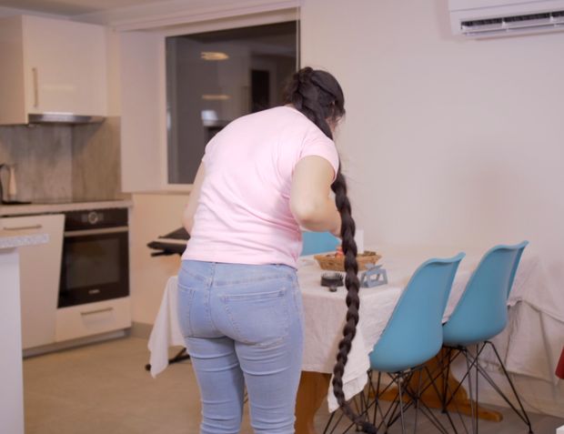 VIDEO - Isabell&#x27;s mega braid