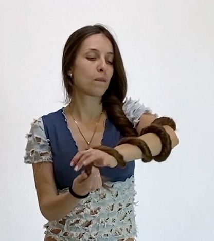 VIDEO - Long hair wraps