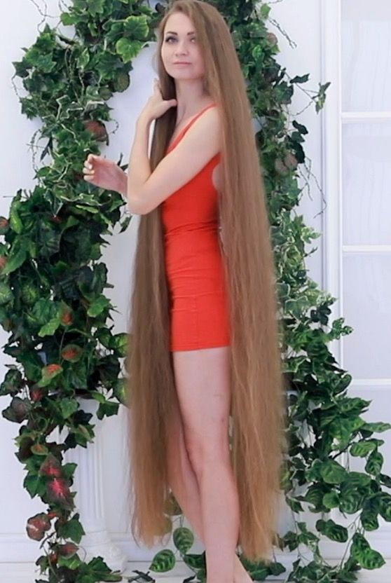 VIDEO - Lower calf length hair