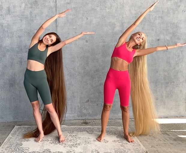 VIDEO - Double Rapunzel workout