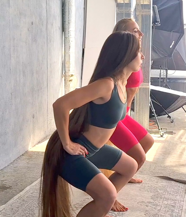 VIDEO - Double Rapunzel workout