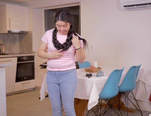 VIDEO - Isabell&#x27;s mega braid