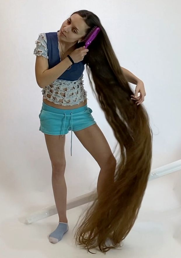 VIDEO - Long hair wraps
