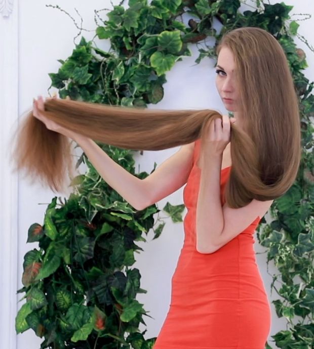 VIDEO - Lower calf length hair