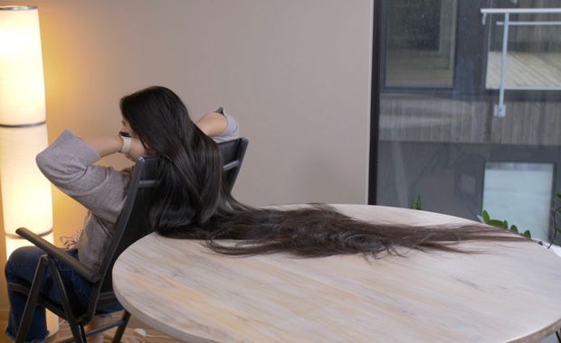 VIDEO - Hair that can cover everything