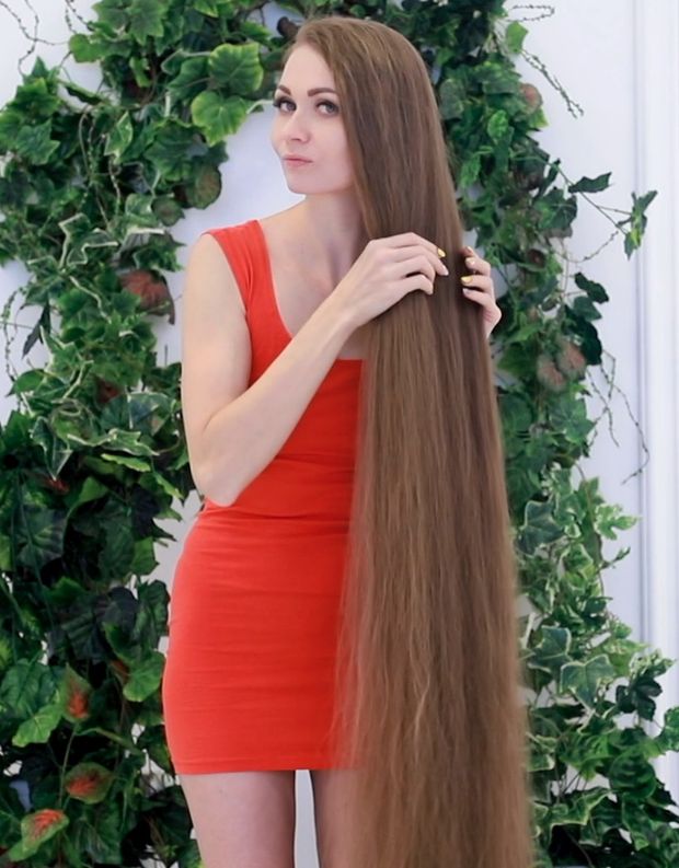 VIDEO - Lower calf length hair